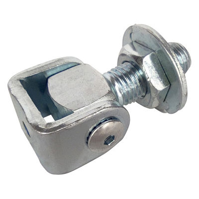 Bisagra ajustable de acero galvanizada de la puerta con la parte articulada redonda