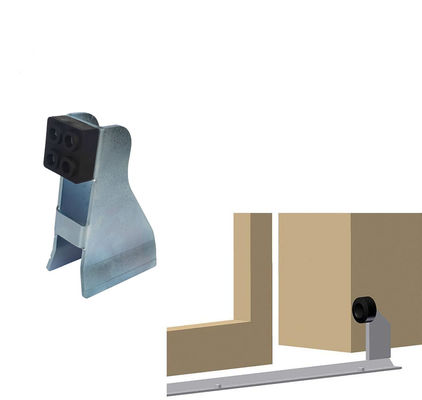 Cinc ajustable del tapón de la puerta del metal plateado para resbalar el voladizo