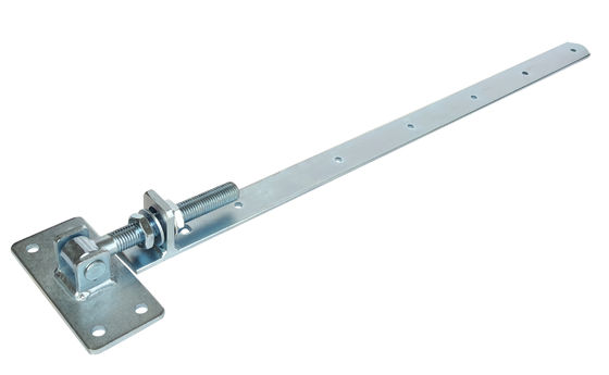 El hardware de acero 730M M de la bisagra de la puerta Q235 de la soldadura cubre con cinc plateado