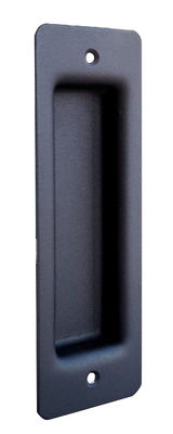 Matte Black Flush Pull Handle ahuecado rectangular