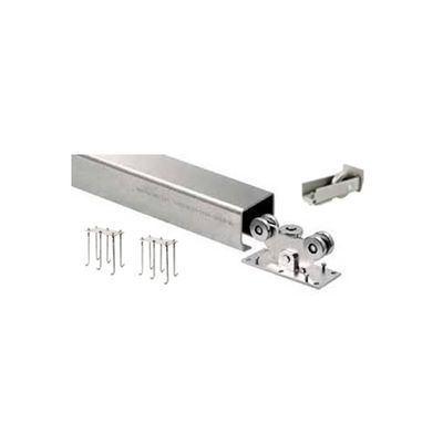 Rueda voladiza ajustable de la puerta cinc blanco del oro de 3/5/16 ruedas