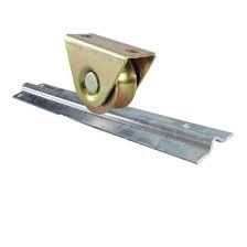 V pistas de puerta de la ejecución del surco los 2.9m ajustables galvanizados de plata los 5.8m