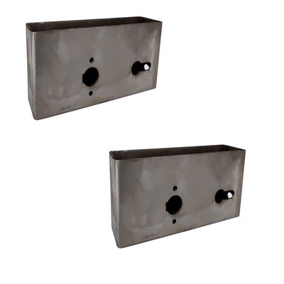 La caja soldable de la cerradura de mortaja del hardware de acero del hierro para las puertas de oscilación escoplea la cerradura