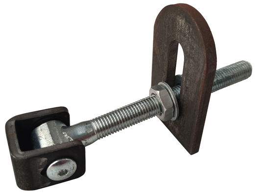 Bisagra ajustable de la puerta Q235 con las pletinas de soldadura