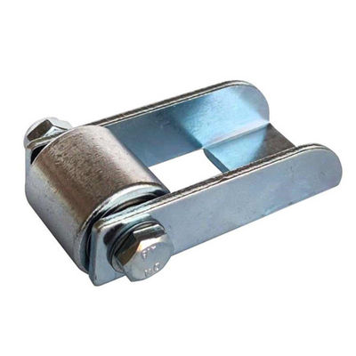 El color blanco galvanizó el material de acero plegable de la bisagra de la puerta