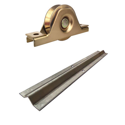 Equipo automático 4&quot; de la rueda de la puerta de desplazamiento del hardware de la puerta de desplazamiento surco V