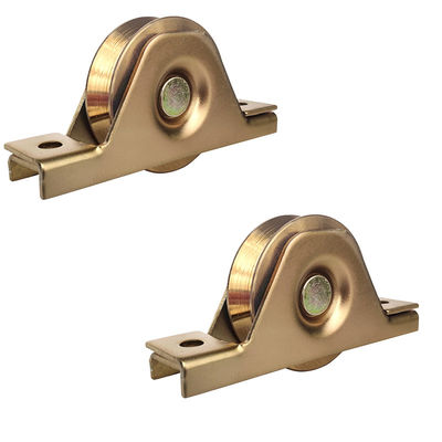 Equipo automático 4&quot; de la rueda de la puerta de desplazamiento del hardware de la puerta de desplazamiento surco V