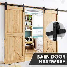 el resbalador negro del diseño de los 8ft ultra calla innovador en la opción del diseñador, todos los equipos del hardware de la puerta de granero de la parte
