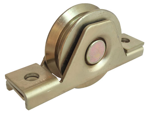 rodillo de acero de la rueda de la puerta de desplazamiento Q235 con el surco de Y