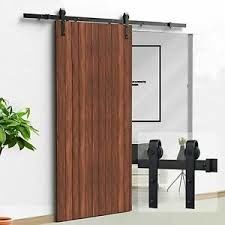 Hardware de desplazamiento robusto resistente Kit Super Smoothly de la puerta de granero y reservado simple y fácil instalar el ajuste 60&quot; puerta ancha