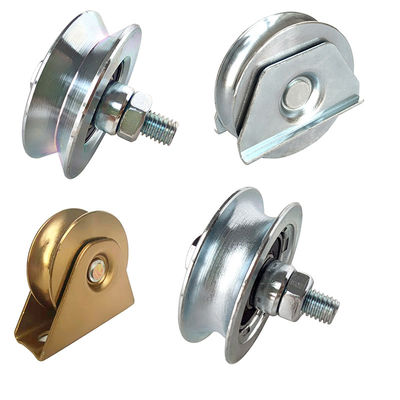 4 pulgadas de desplazamiento de la puerta de surco de la rueda V con Axle Bolt And Nut