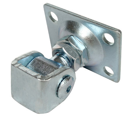 Hardware galvanizado ajustable de la bisagra de la puerta con la placa cuadrada
