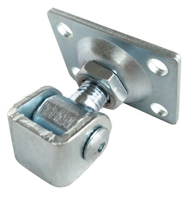 Hardware galvanizado ajustable de la bisagra de la puerta con la placa cuadrada