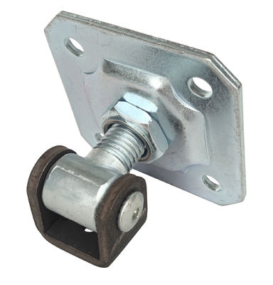 Hardware galvanizado ajustable de la bisagra de la puerta con la placa cuadrada