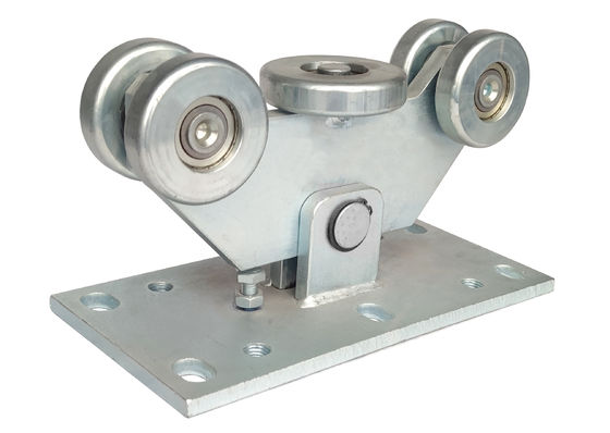 Rueda voladiza Kit System Heavy Duty del carro de la puerta del hierro Q235
