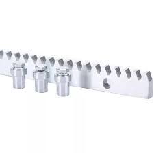 Jet Stand Made Of White de nylon galvanizada cubre con cinc el 1M de acero los 2M