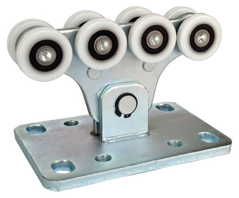 Plata resistente del cinc de la rueda del carro de la puerta de desplazamiento de la puerta voladiza